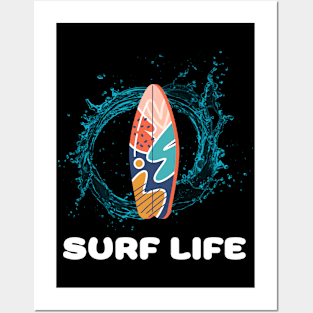 SURF LIFE Posters and Art